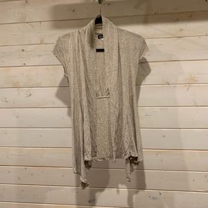 Seduction | Cream Short Sleeve Cardigan